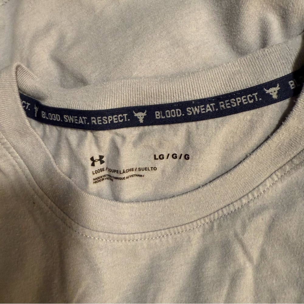 EUC Under Armour Project Rock Brahma Bull Sleeveless Muscle Tank - Picture 4 of 8
